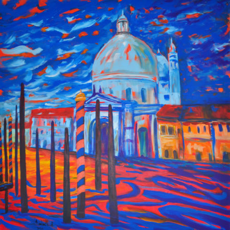 Venice Painting by Zelie Alice
