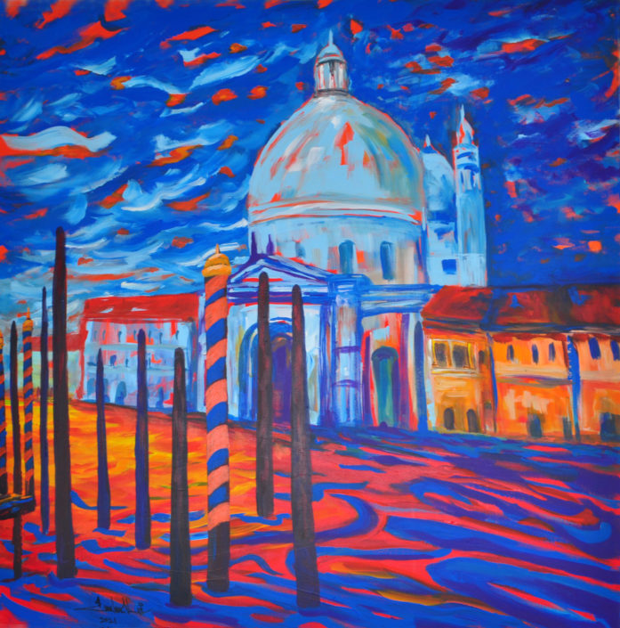 Venice Painting by Zelie Alice