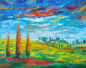 Lanscape Painting by Zelie Alice